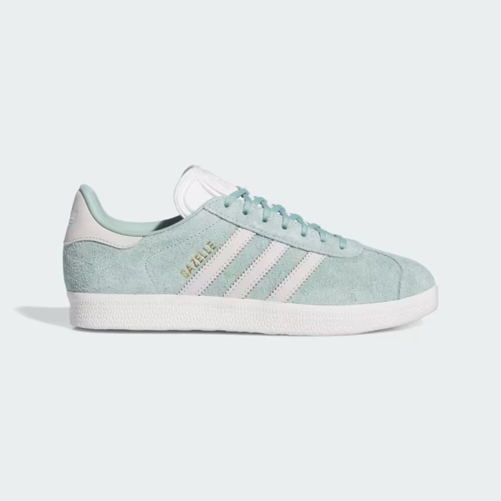 [NEW] Women's adidas Gazelle Shoes 'Hazy Green' IG4393‎
